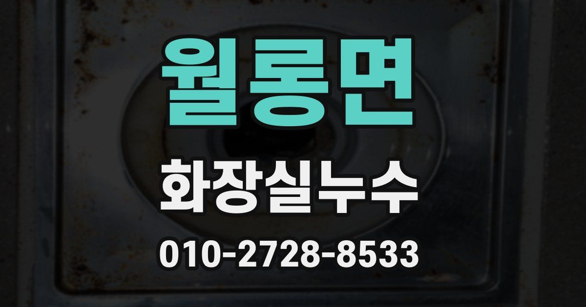 월롱면 누수업체