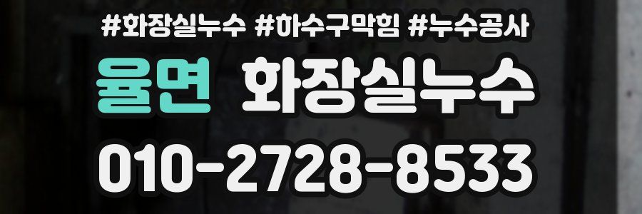 율면 누수탐지
