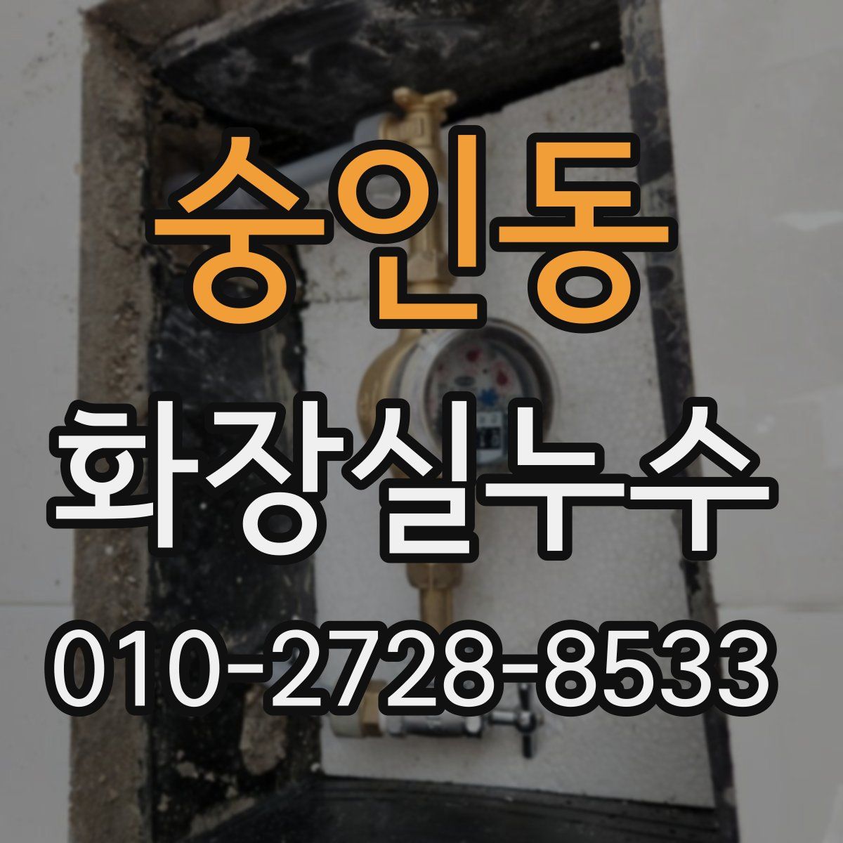숭인동 화장실누수탐지