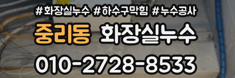 중리동 누수탐지
