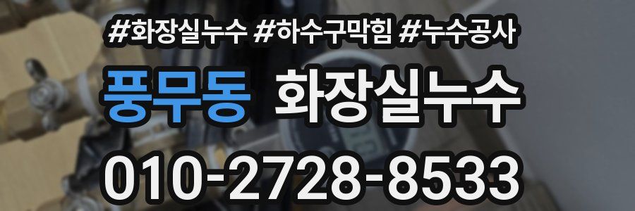 풍무동 누수탐지