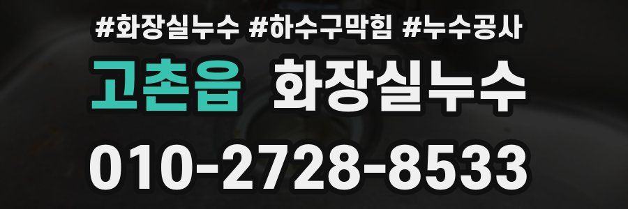 고촌읍 누수탐지