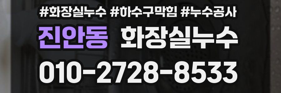 진안동 누수탐지