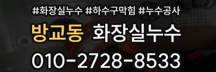 방교동 누수탐지