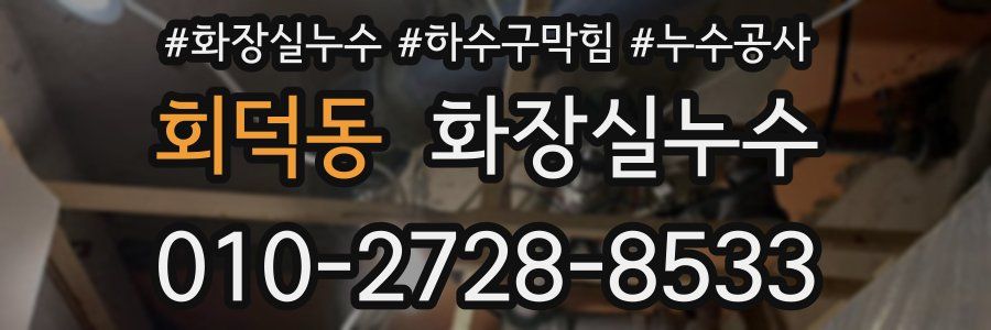 회덕동 누수탐지
