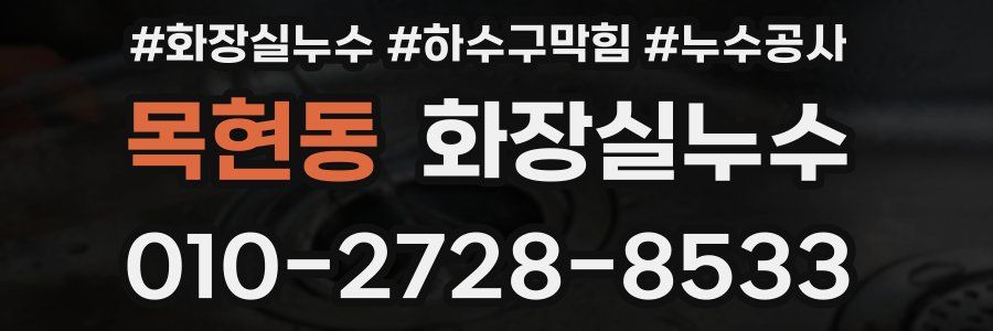 목현동 누수탐지