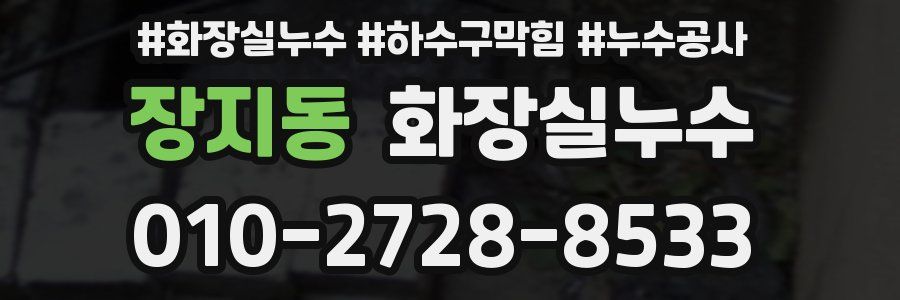 장지동 누수탐지