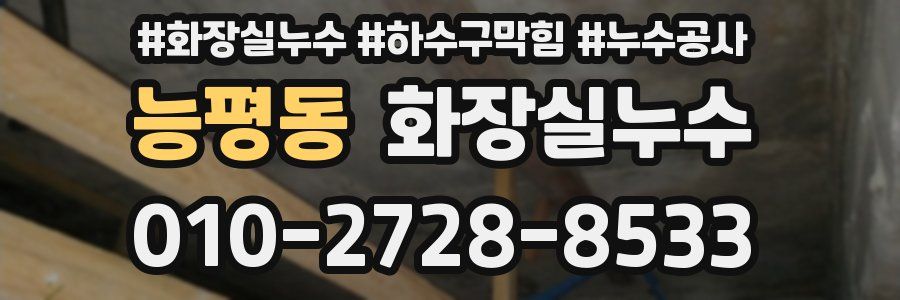 능평동 누수탐지