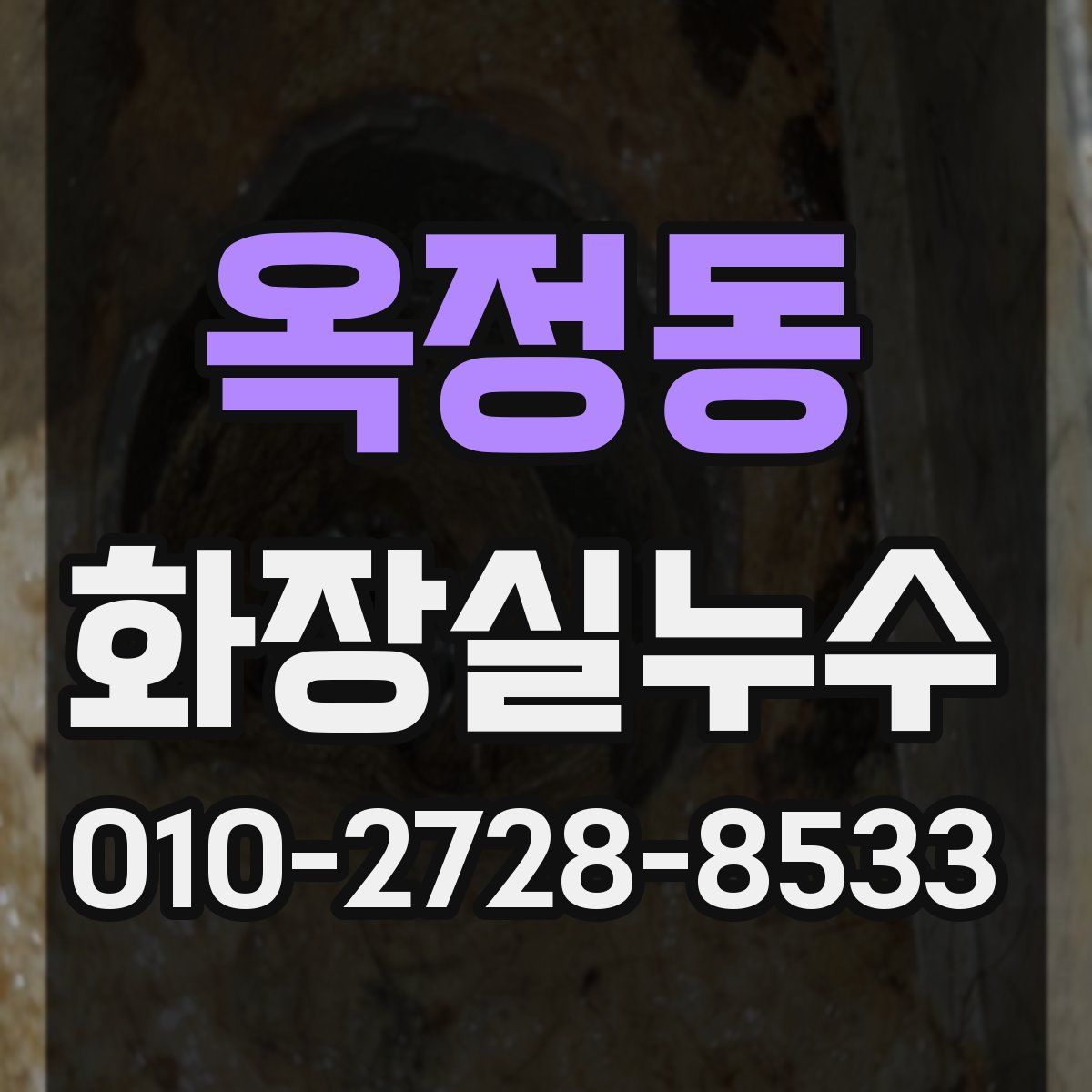 옥정동 화장실누수탐지