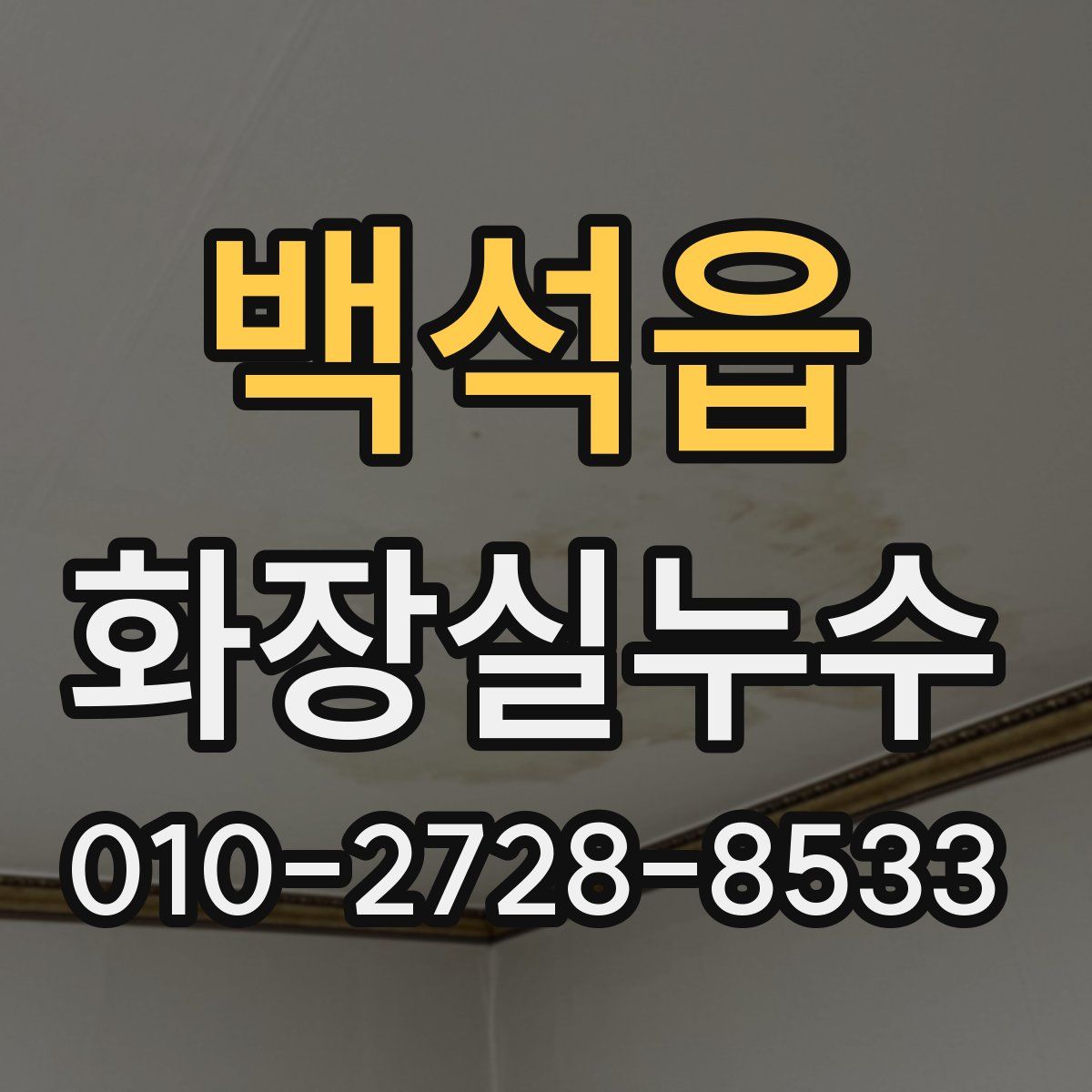 백석읍 화장실누수탐지