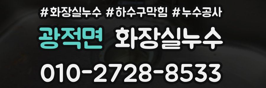 광적면 누수탐지