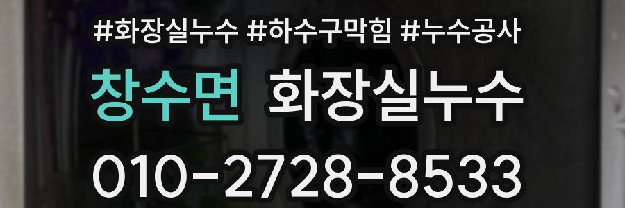 창수면 누수탐지