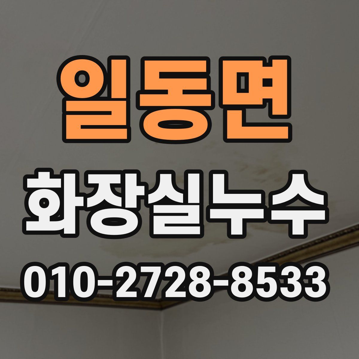 일동면 화장실누수탐지