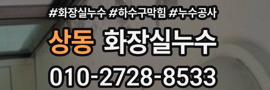 상동 누수탐지