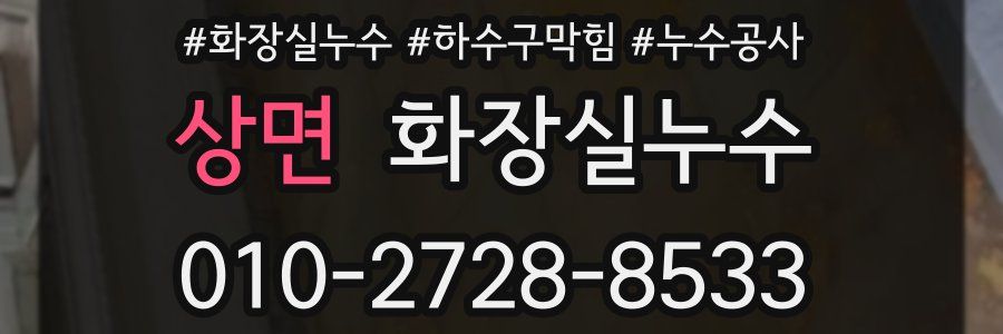상면 누수탐지