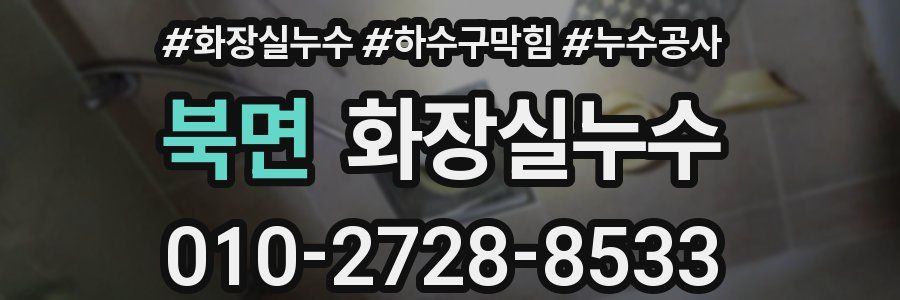 북면 누수탐지