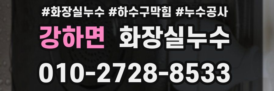 강하면 누수탐지