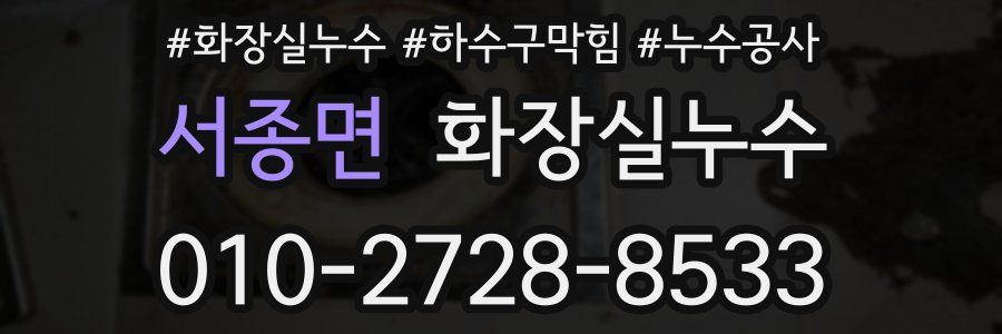 서종면 누수탐지