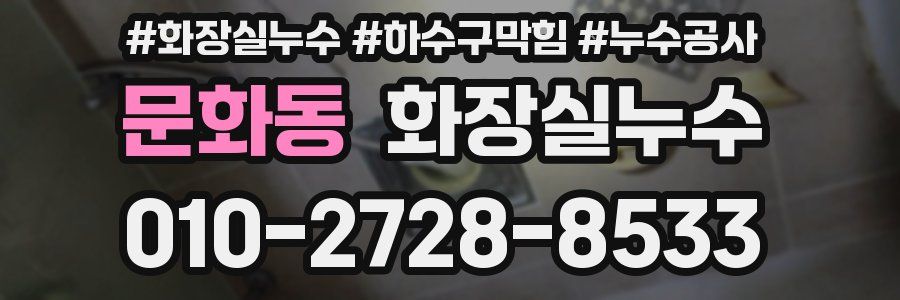 문화동 누수탐지