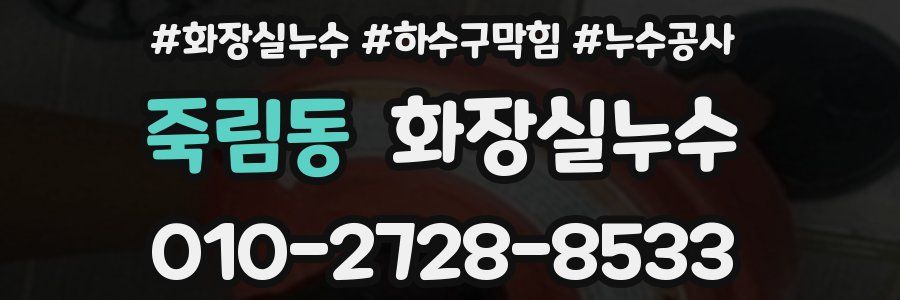 죽림동 누수탐지