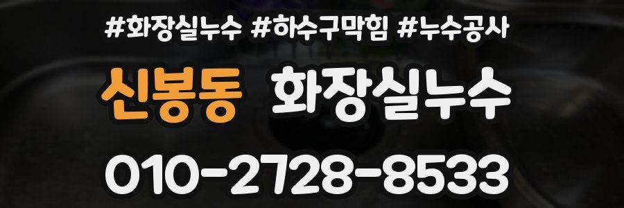 신봉동 누수탐지