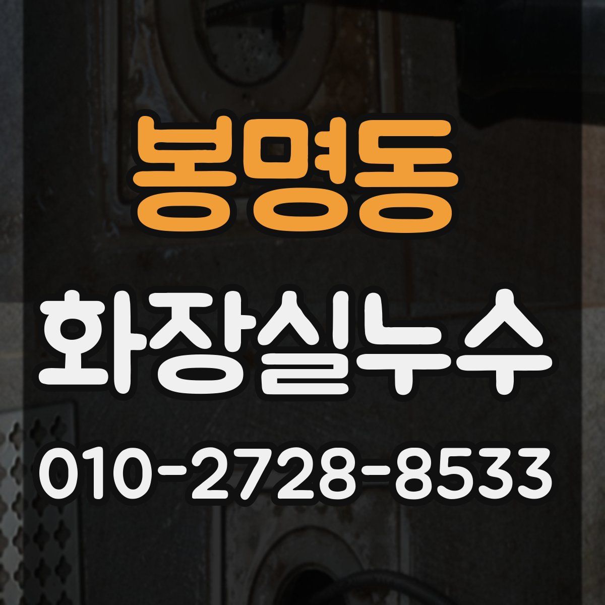 봉명동 화장실누수탐지