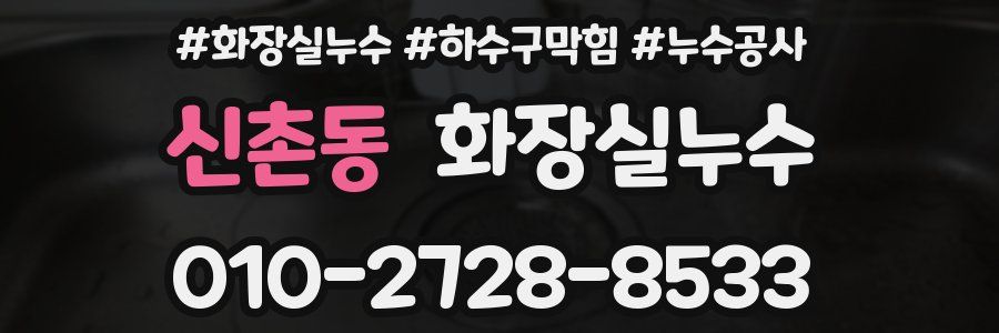신촌동 누수탐지