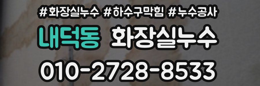내덕동 누수탐지