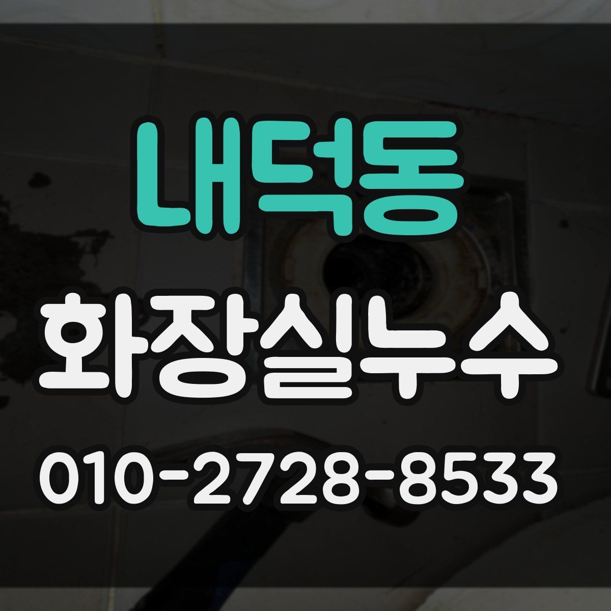 내덕동 화장실누수탐지