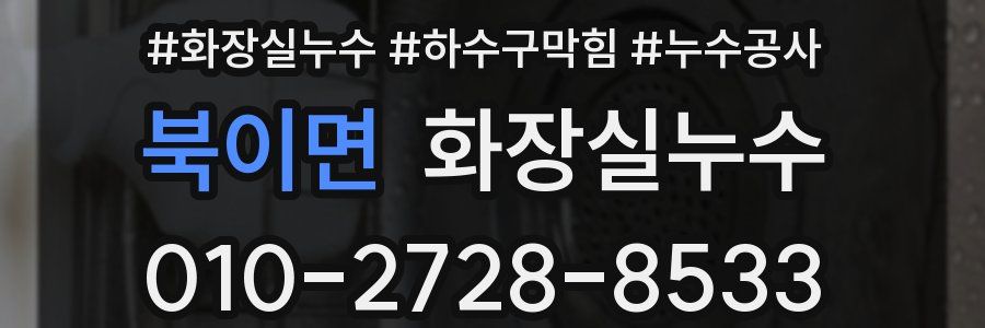 북이면 누수탐지