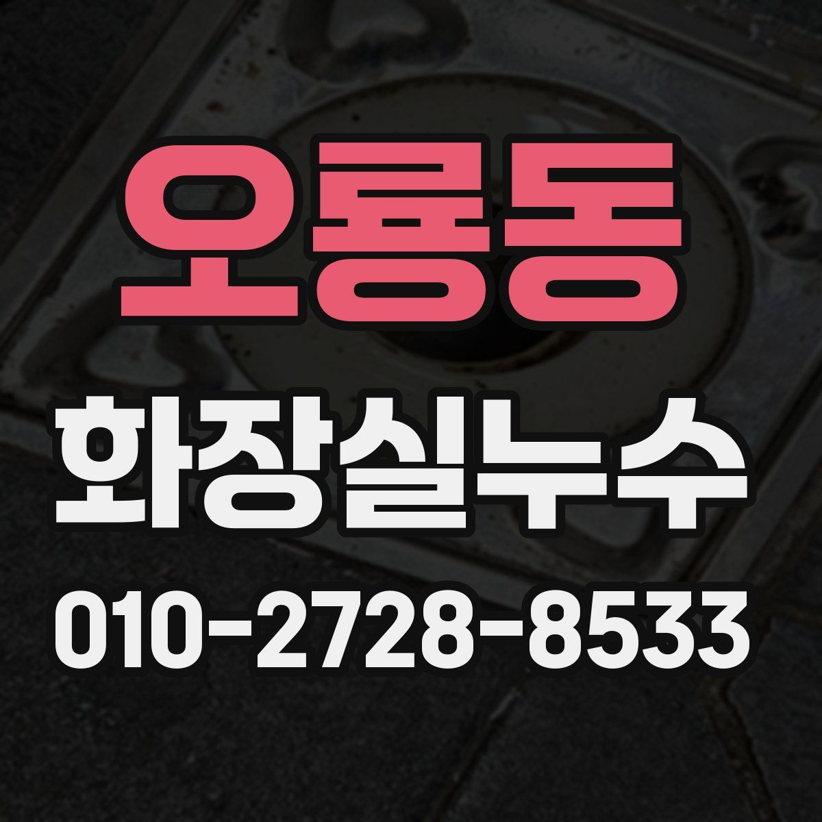 오룡동 화장실누수탐지
