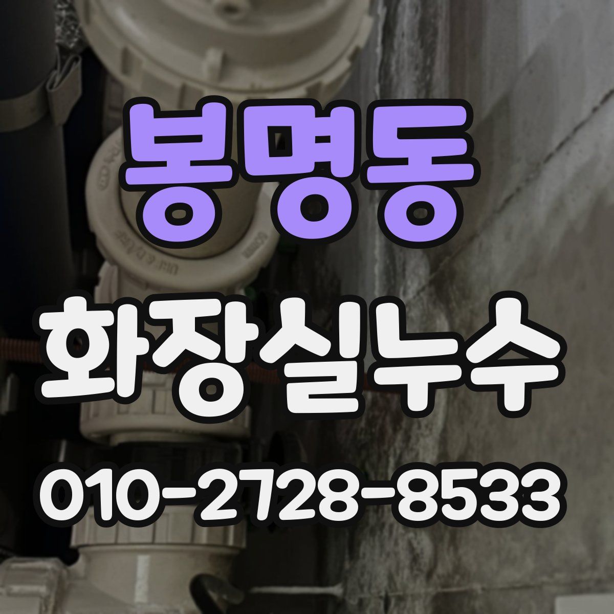 봉명동 화장실누수탐지