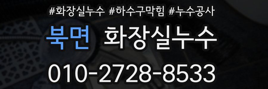 북면 누수탐지
