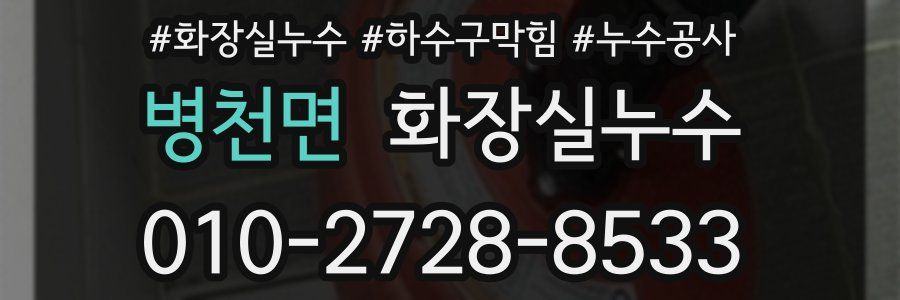병천면 누수탐지