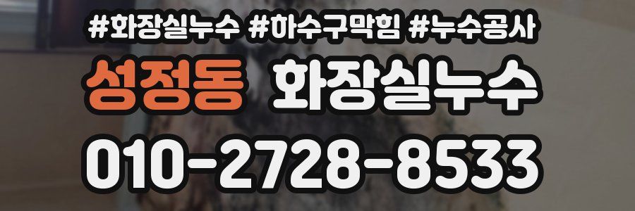 성정동 누수탐지