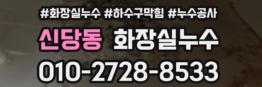 신당동 누수탐지