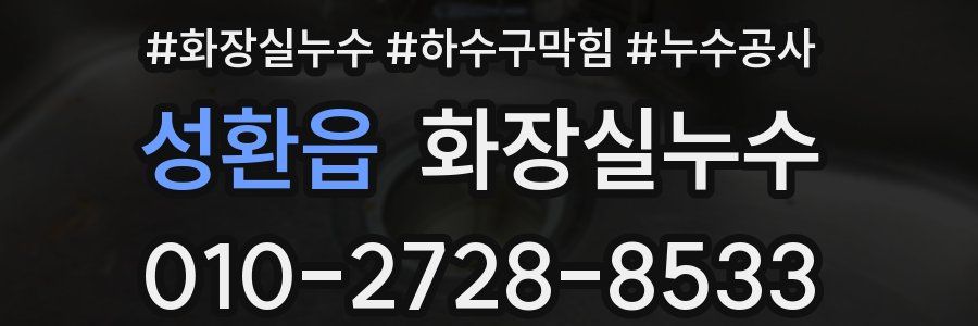 성환읍 누수탐지