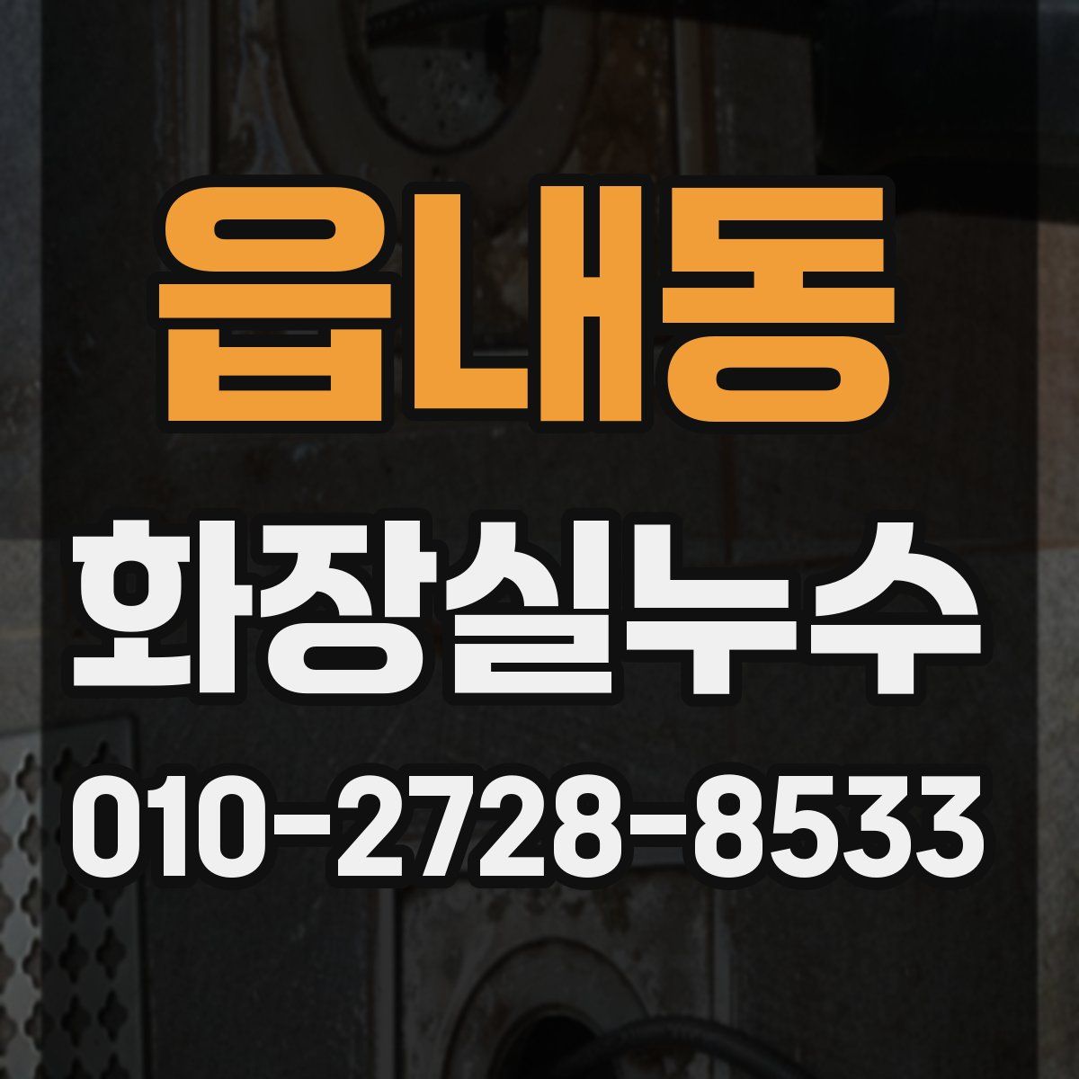 읍내동 화장실누수탐지