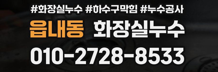읍내동 누수탐지