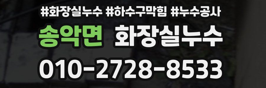 송악면 누수탐지
