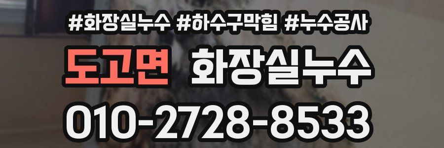 도고면 누수탐지