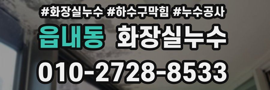읍내동 누수탐지