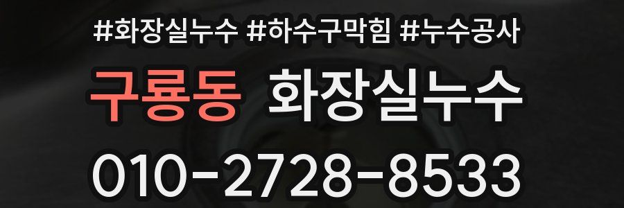 구룡동 누수탐지
