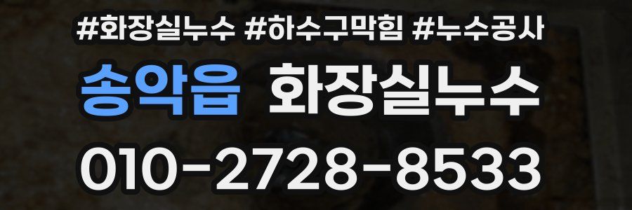 송악읍 누수탐지