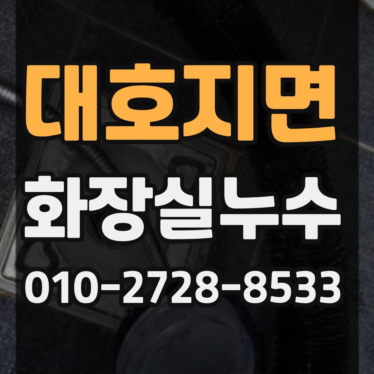 대호지면 화장실누수탐지