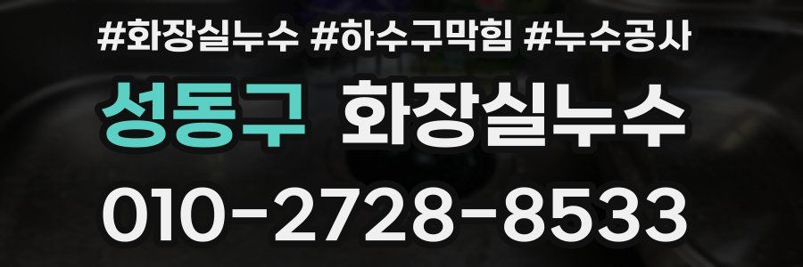 성동구 누수탐지
