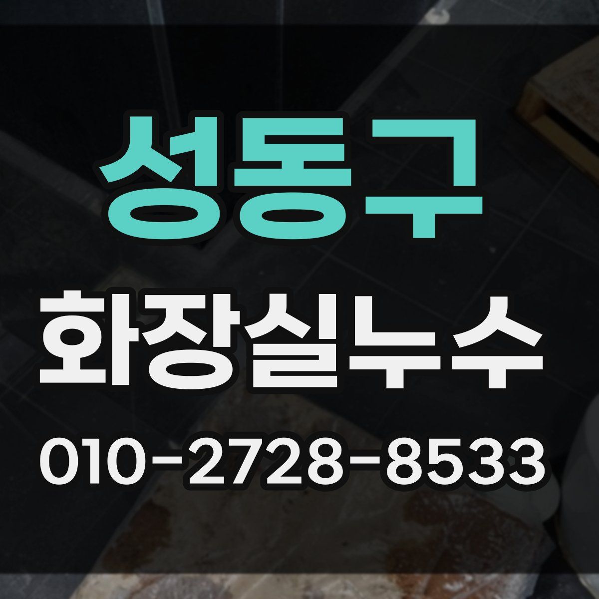 성동구 화장실누수탐지