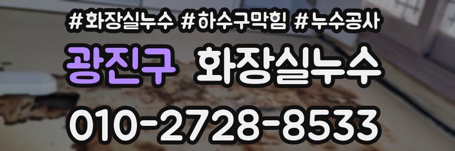 광진구 누수탐지