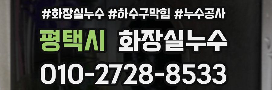 평택시 누수탐지