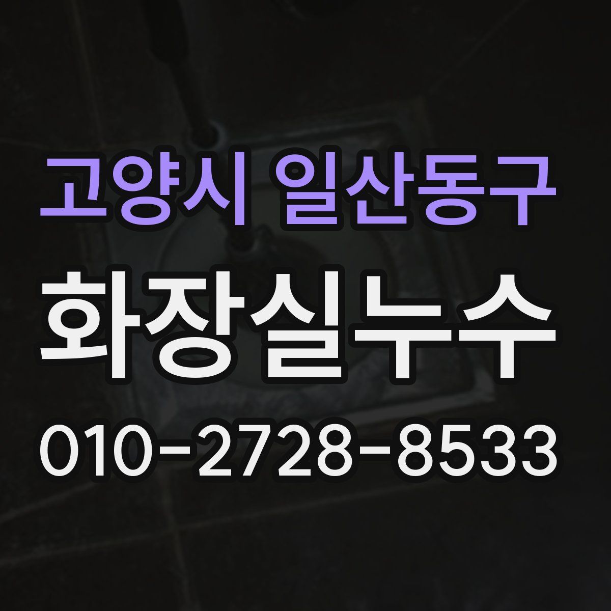 고양시 일산동구 화장실누수탐지